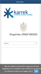 Mobile Screenshot of karrekfinancial.com